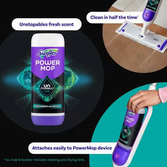 Swiffer®PowerMop Floor Cleaning Solution with Unstopables Fresh Scent