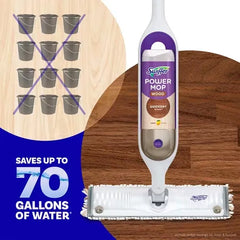 Swiffer® PowerMop Wood QuickDry Floor Cleaning Solution with Lemon Scent