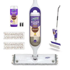 Swiffer® PowerMop Wood Mop Kit for Floor Cleaning