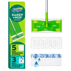 Swiffer® Sweeper™ 2-in-1, Dry and Wet Multi Surface Floor Sweeping and Mopping Starter Kit® Sweeper™ 2-in-1
